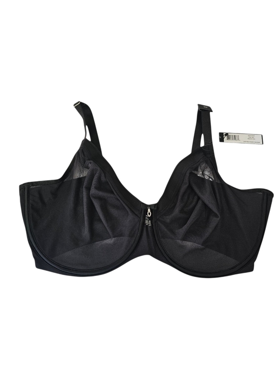 Curvy Couture Other - NWT Curvy Couture Sheer Mesh Unlined Underwire Full Coverage Bra - Black, 36J